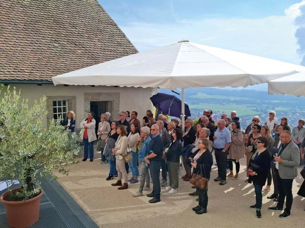 Vernissage Wimmelbuch auf Schloss Wartenfels