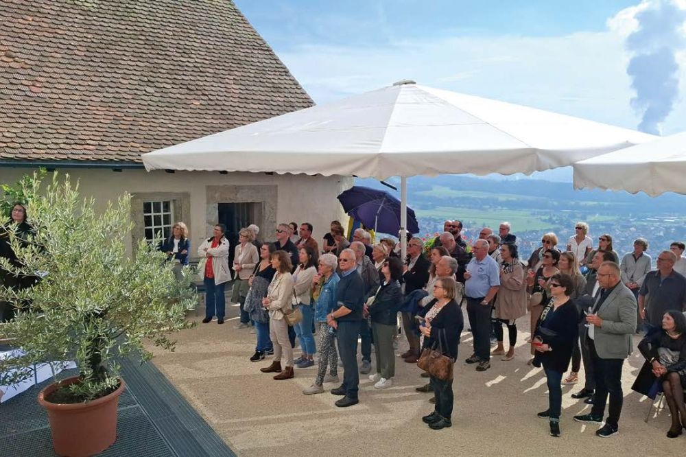 Vernissage Wimmelbuch auf Schloss Wartenfels