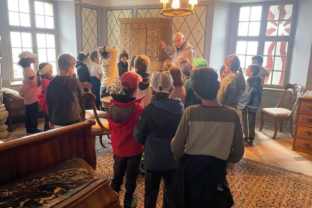 Klasse 3b im Schloss Wartenfels