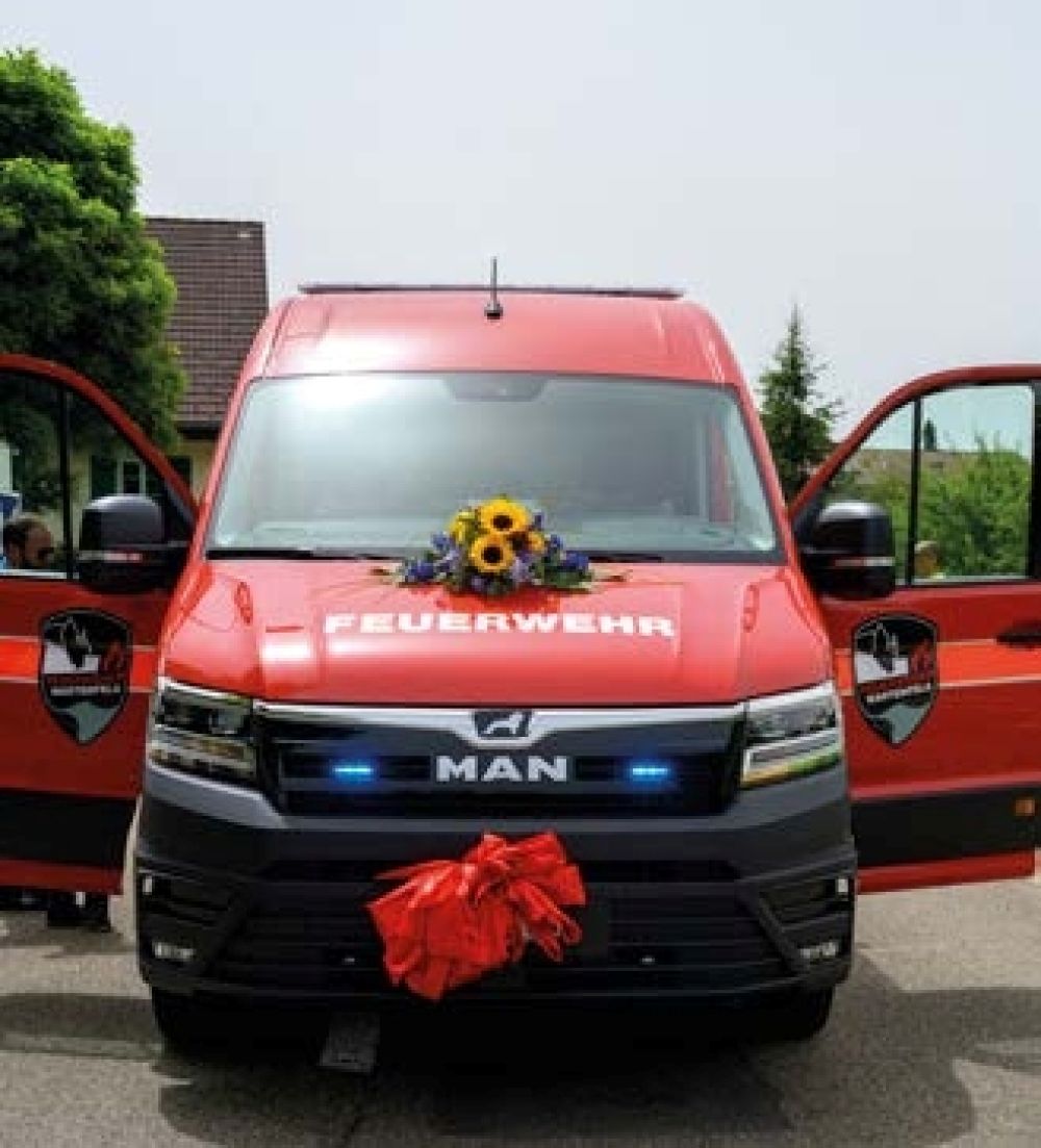 Neues Fahrzeug der Feuerwehr Wartenfels