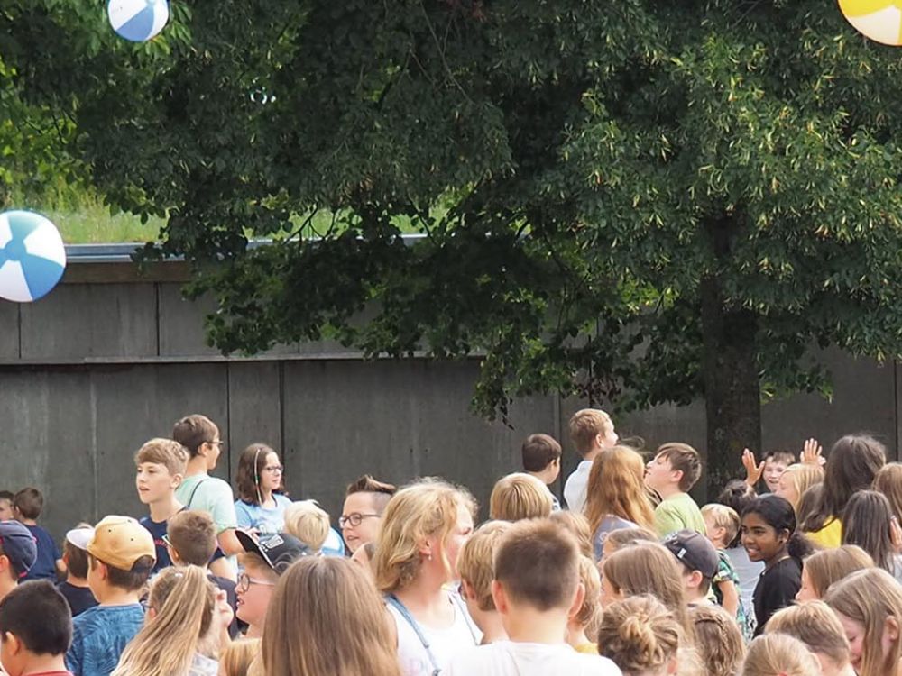 Schule im Sommer