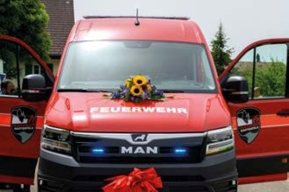 Neues Fahrzeug der Feuerwehr Wartenfels