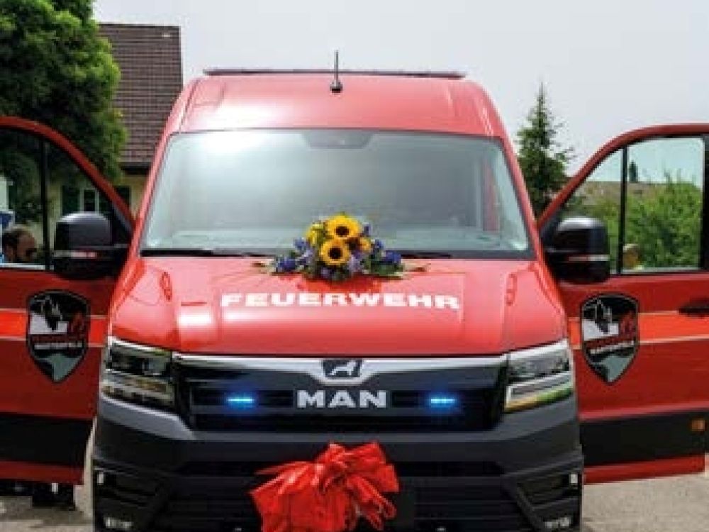 Neues Fahrzeug der Feuerwehr Wartenfels
